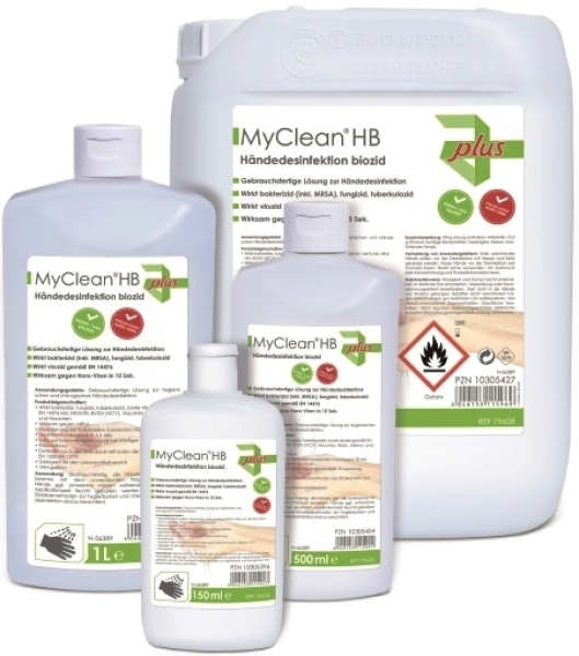 MyClean HB Händedesinfektion biozid, 5 l